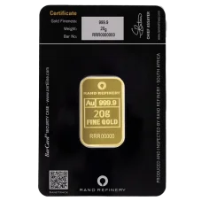 20g Investment Gold Bar| Rand (QR  code)