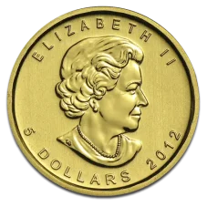 1/10 Oz Gold Investment Coin | Maple Leaf - Mixed Years