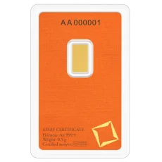 0,5g investment Gold Bar | Valcambi