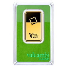 31,1g investiční zlatý slitek | Valcambi Green Gold