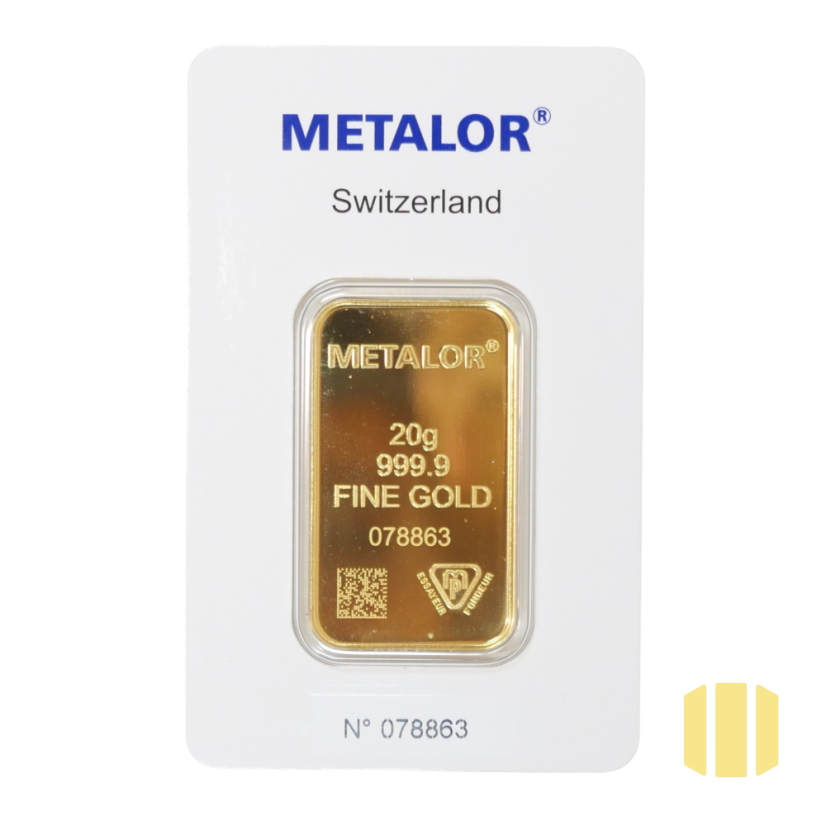 20g investiční zlatý slitek | Metalor