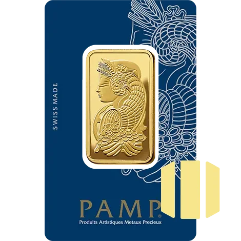 31,1g investiční zlatý slitek | PAMP Fortuna