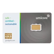 1g investiční zlatý slitek | Umicore