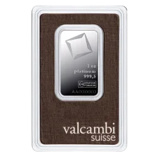 31,1g investiční slitek Platinum | Valcambi