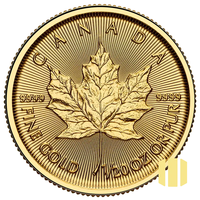 1/20 Oz  zlatá investiční mince | Maple Leaf - 2026