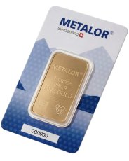 1 oz Investment Gold Bar | Metalor
