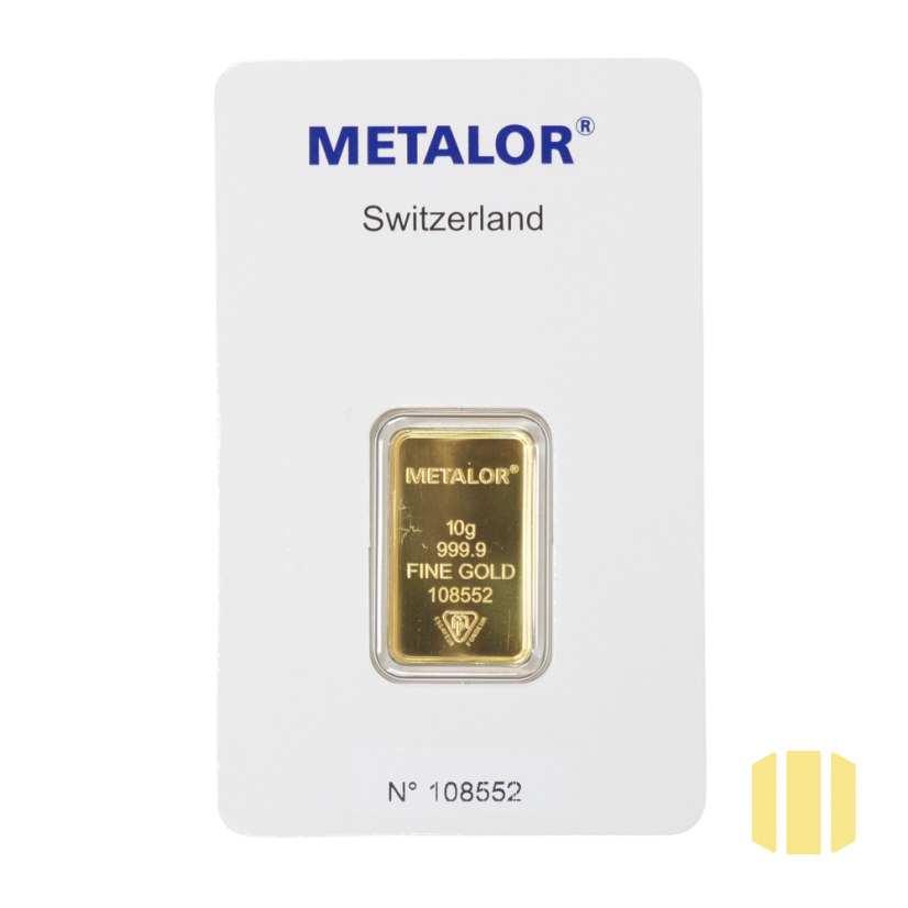 10g investiční zlatý slitek | Metalor