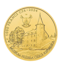1 Oz Abrex investiční zlatá mince s diamanty | 2024