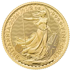 1/2 Oz zlatá investiční mince | Britannia - 2026