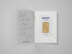 Dárkové přání obecné pro zlatý slitek METALOR