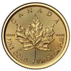 1/10 Oz  zlatá investiční mince | Maple Leaf - 2026