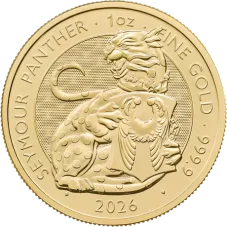 1 Oz zlatá investiční mince | Britannia - Panter - 2026
