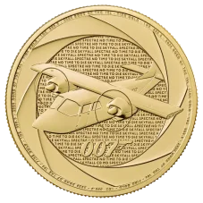 1 Oz zlatá investiční mince | Britannia -James Bond 2026