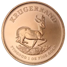 1 Oz zlatá investiční mince | Krugerrand - různé ročníky