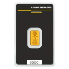 2g investiční zlatý slitek | Argor-Heraeus