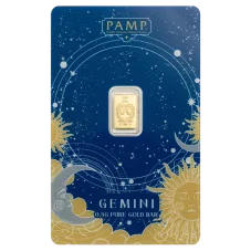 0,5g investiční zlatý slitek | PAMP - Blíženci