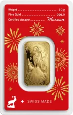 10g Gold Bar | Argor-Heraeus - Year Of The Goat 2027
