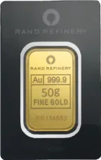 50g investment gold bar | Rand