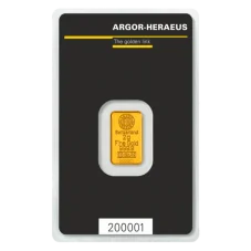 2g investiční zlatý slitek | Argor-Heraeus