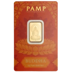 5g investiční zlatý slitek | PAMP - Buddha