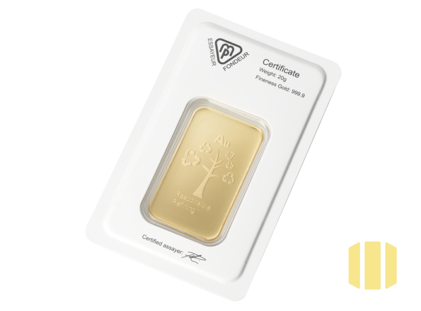 20g investiční zlatý slitek | Metalor
