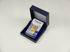 Gift box small  blue - case for 1 gold ingot