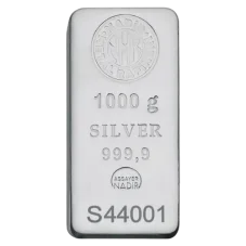 1000g investiční stříbrný slitek | Nadir