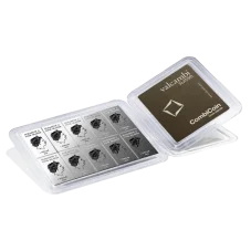 10 x 10g investiční stříbrný slitek | Valcambi Combi Coin