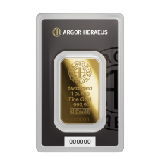 31,1g investiční zlatý slitek | Argor-Heraeus