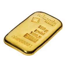 100g investiční zlatý slitek | Valcambi - Litý