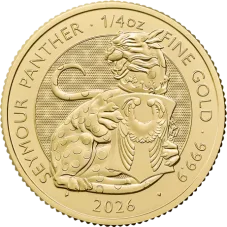 1/4 Oz zlatá investiční mince | Britannia -Panter - 2026