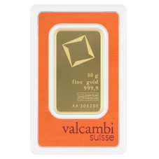 50g investiční zlatý slitek | Valcambi