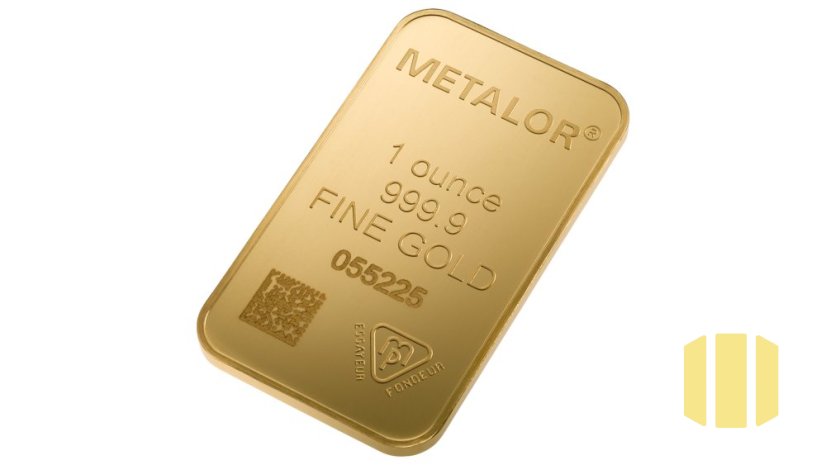 31,1g investiční zlatý slitek | Metalor