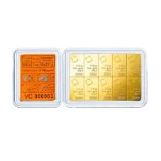 10 x 1/10 Oz investiční zlatý slitek | Valcambi Combi Bar