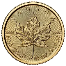 1/4 Oz  zlatá investiční mince | Maple Leaf - 2026