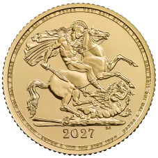 1/2 Gold Investment Coin | Britannia | Sovereign Charles III - 2027