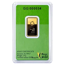 10g investiční zlatý slitek | Valcambi Green Gold