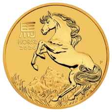 1/20 Oz zlatá investiční mince | Rok Koně 2026