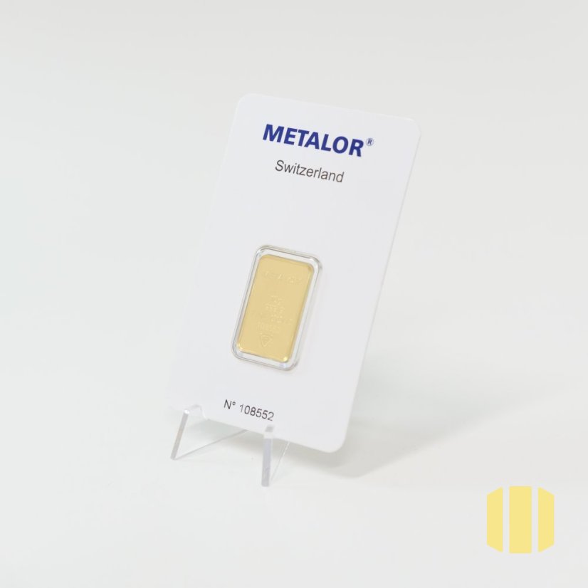 10g investiční zlatý slitek | Metalor