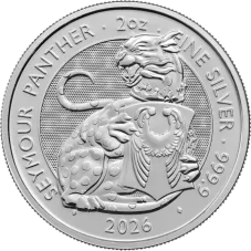 2 Oz stříbrná investiční mince | Britannia - Panter - 2026