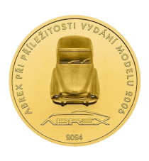 1 Oz Abrex investiční zlatá mince s diamanty | 2024