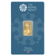 5g investiční zlatý slitek | Britannia - Royal Mint