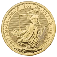 1 Oz zlatá investiční mince | Britannia - 2026