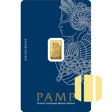 1g investiční zlatý slitek | PAMP Fortuna