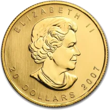 1/2 Oz Gold Investment Coin | Maple Leaf - Mixed Years