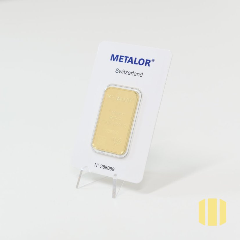 31,1g investiční zlatý slitek | Metalor