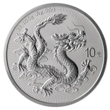 1 Oz stříbrná investiční mince | Čínský Drak - 2026