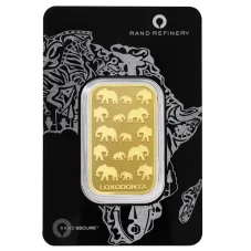31,1g Investment Gold Bar | Rand (QR code)