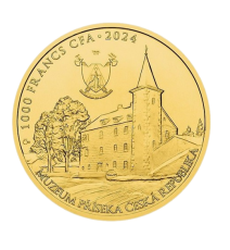 1 Oz Abrex investiční zlatá mince s diamanty | 2024