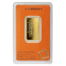 1/2 Oz investiční zlatý slitek | Valcambi